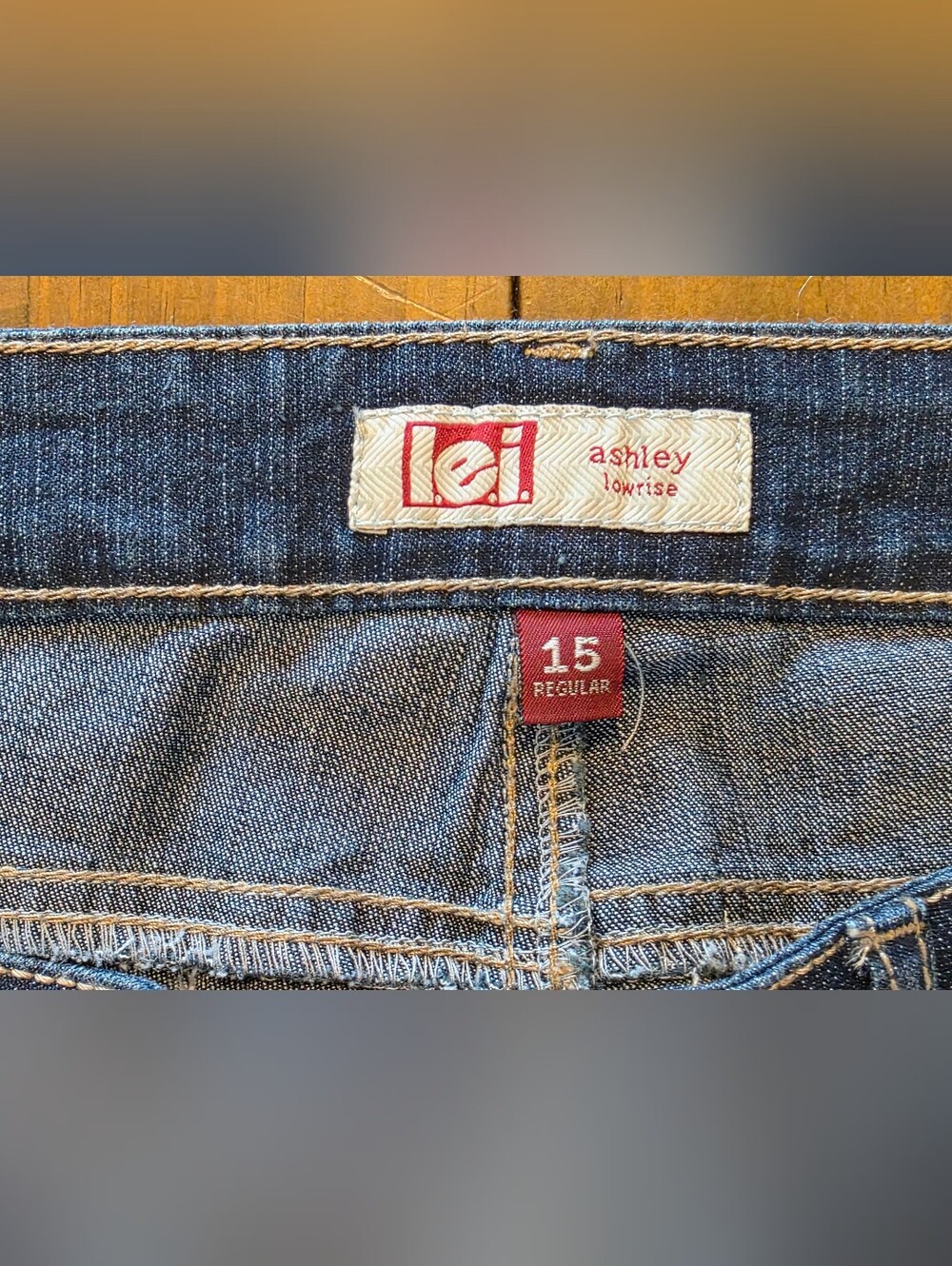 American Flag Jean Shorts Sz 15 America Flag Stars Stripes Patriotic USA Set 2 - Picture 3 of 13